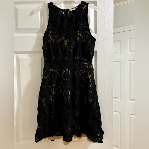 LRG- Black fit & flare dress - Picture 1 of 2